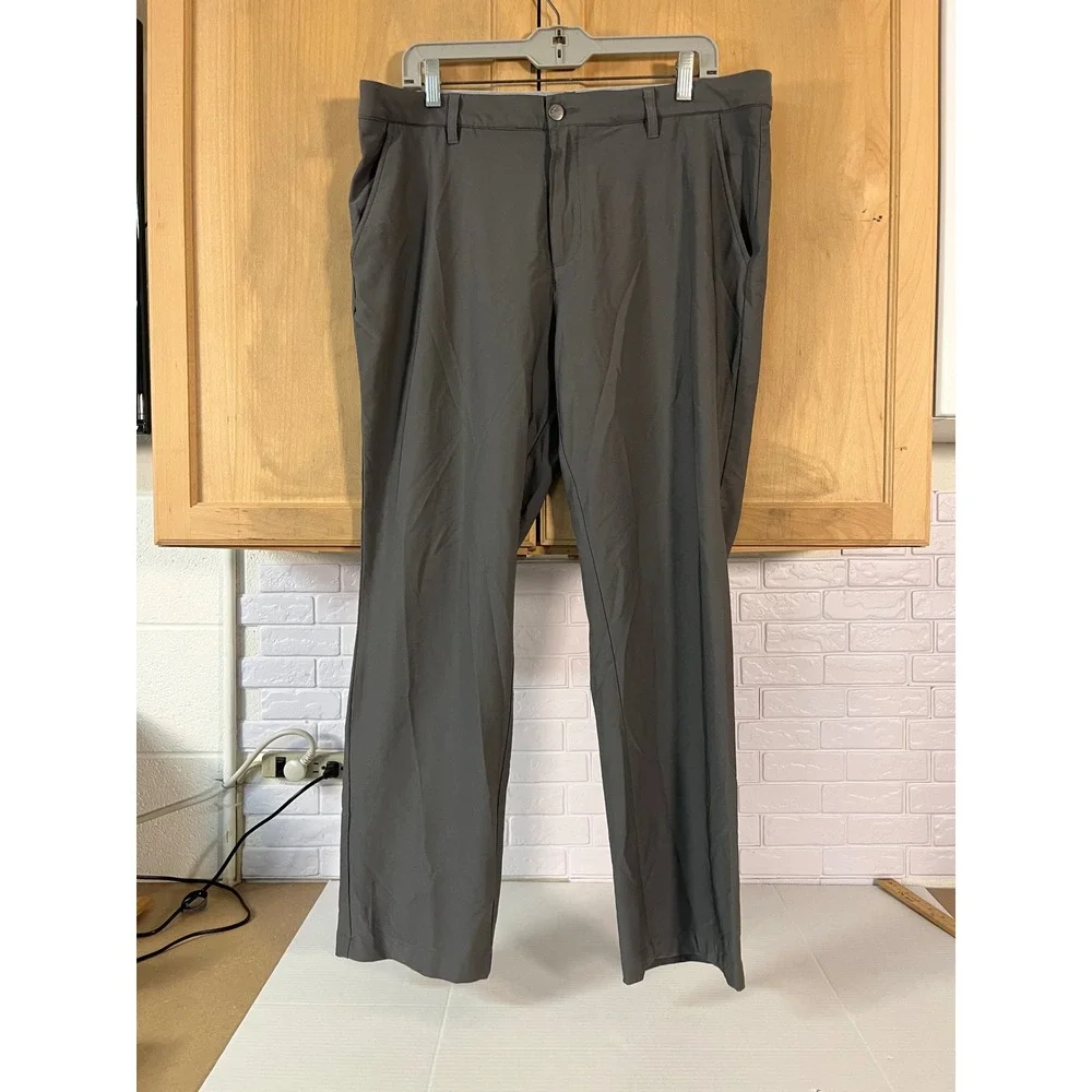 Adidas Golf Pants Mens‎ 36x30 Gray Ultimate Performance Trousers